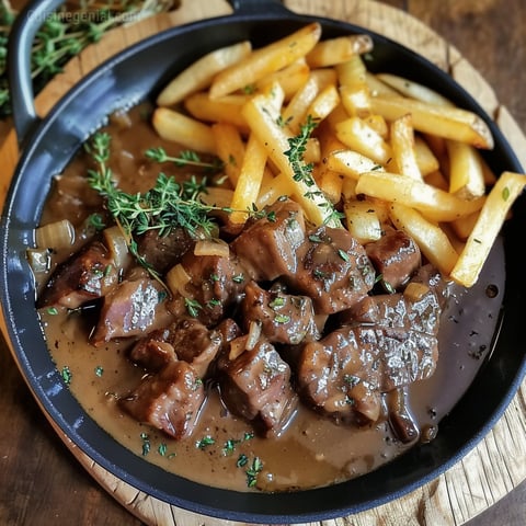 Carbonade Flamande avec Frites