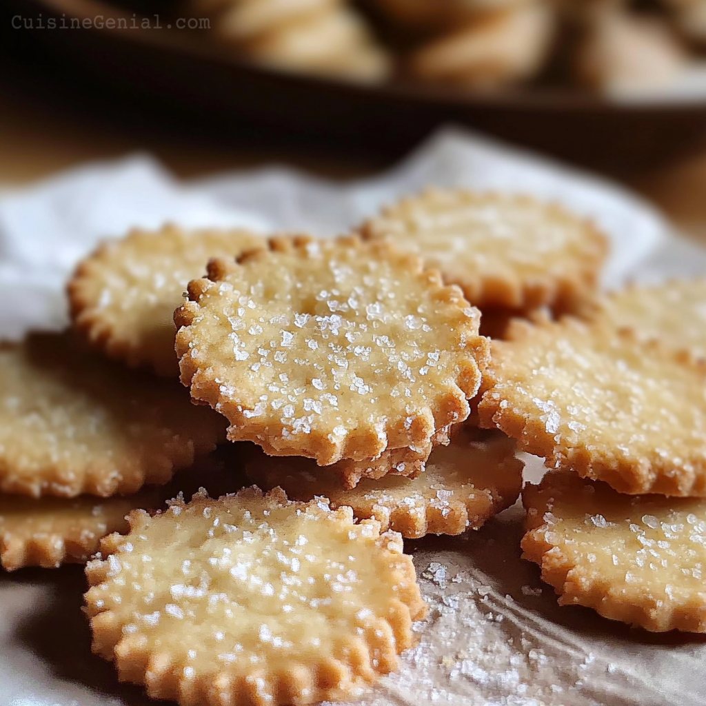 Biscuits Sablés à la Noix de Coco