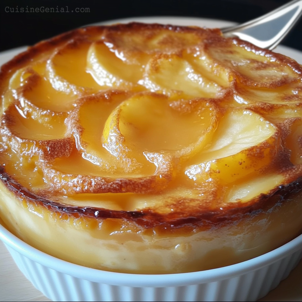 Flan Alsacien aux Pommes