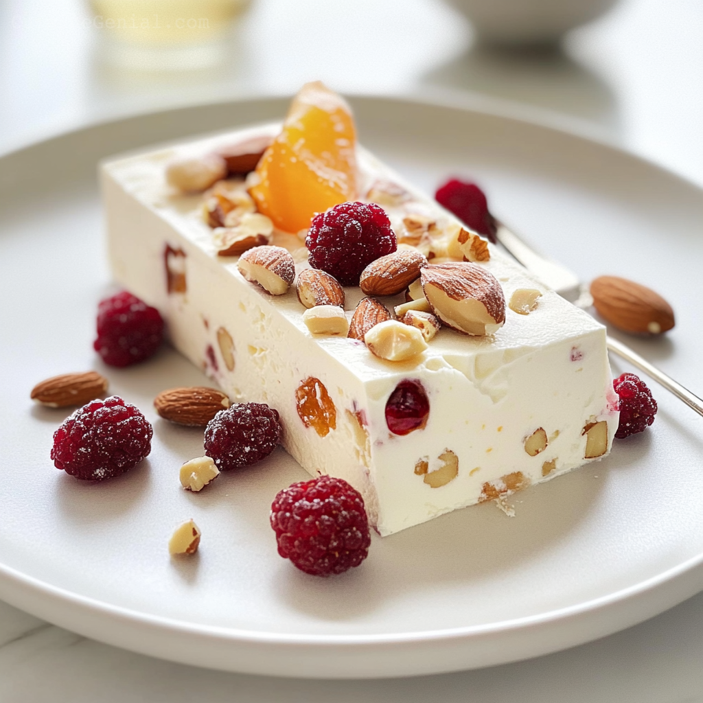 Nougat Glacé de Cyril Lignac