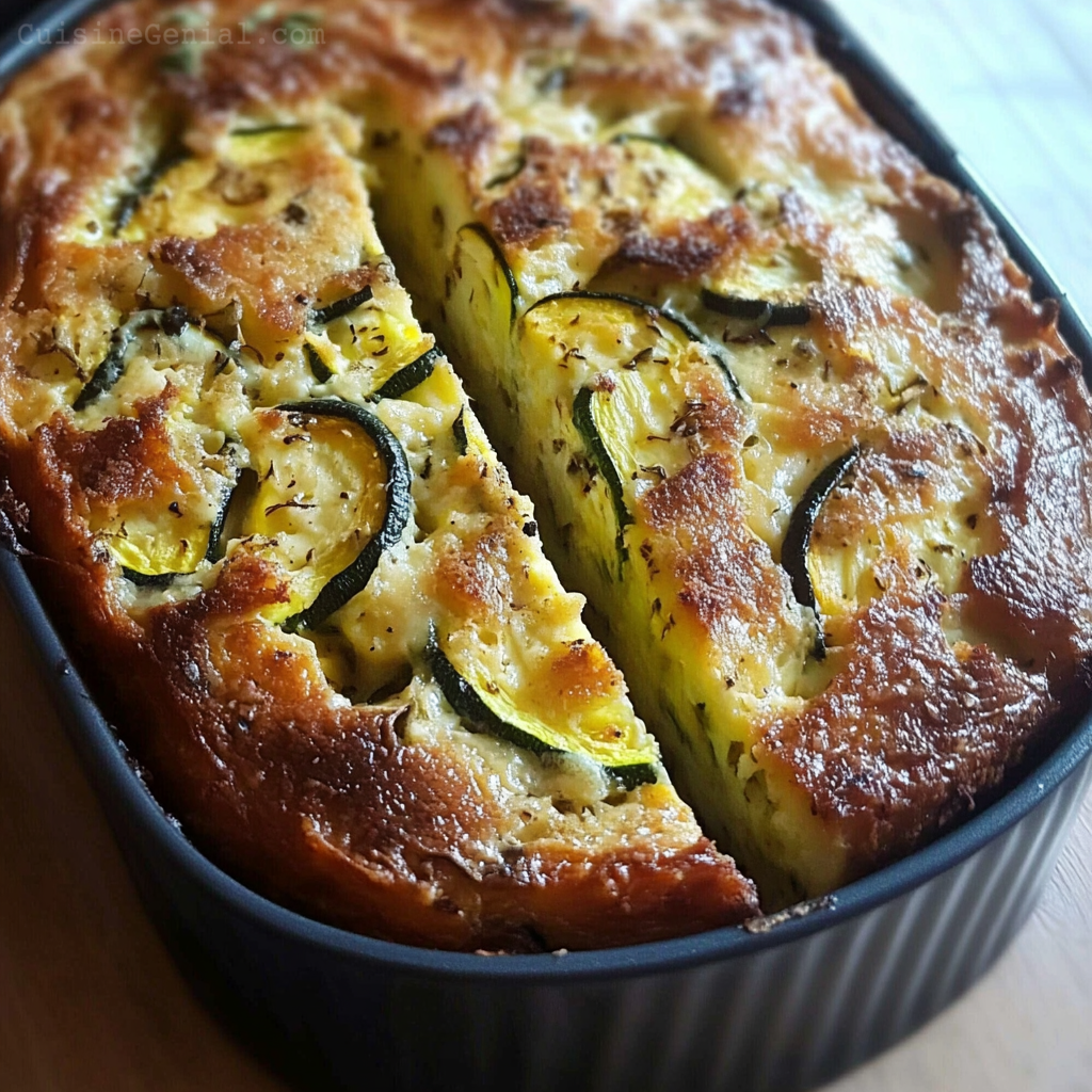 Cake Courgettes Thon