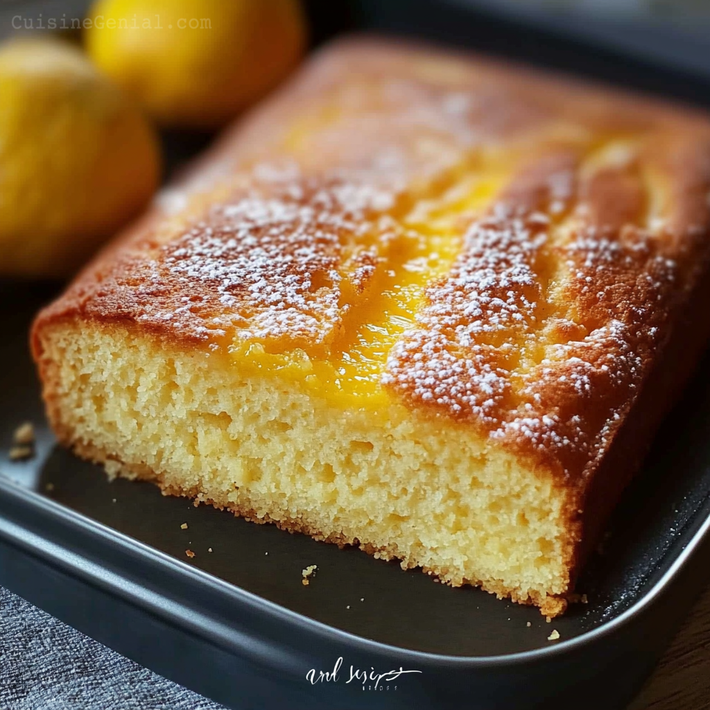 Gâteau au Yaourt et au Citron