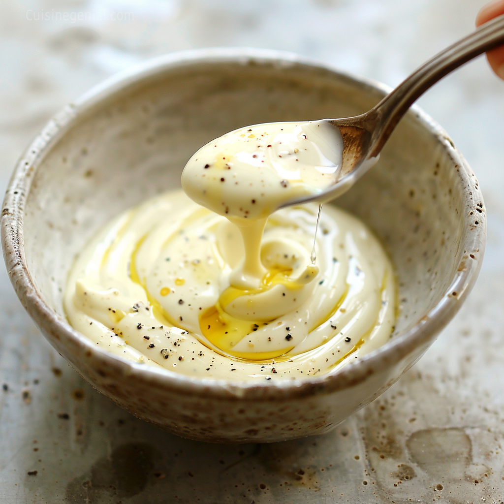 Sauce Légère pour Salades et Crudités