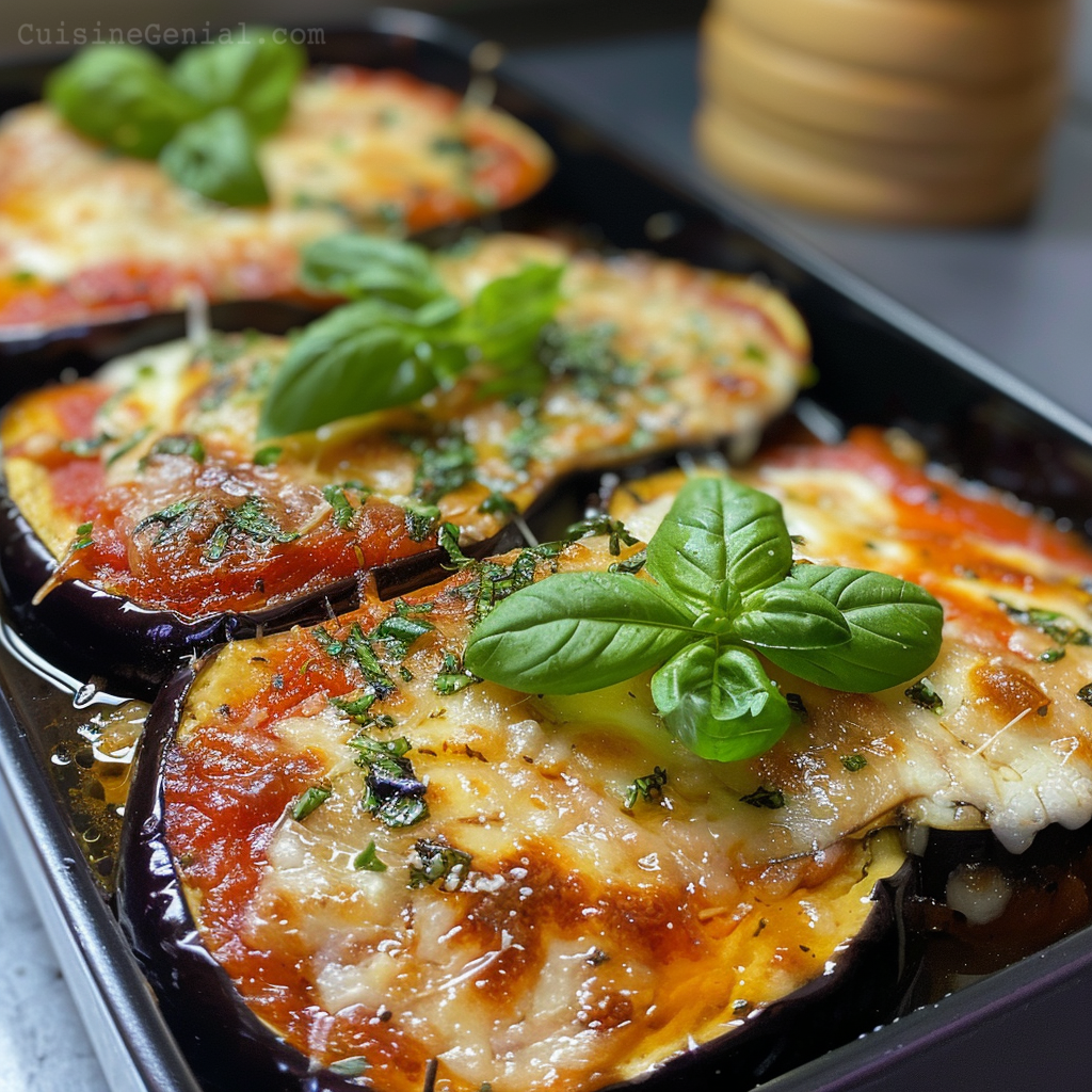 Aubergines à la Parmigiana