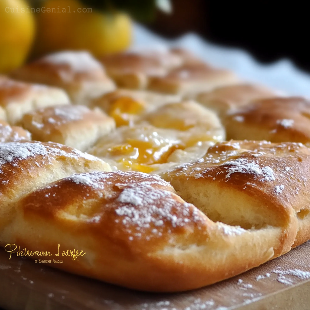 Fougasse Sucrée à la Fleur d'Oranger