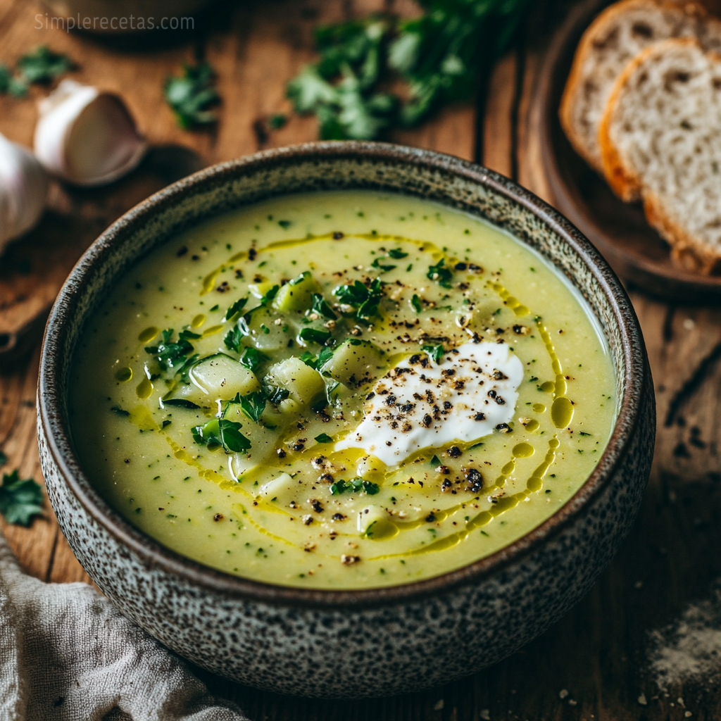 Velouté de Courgettes Crémeux